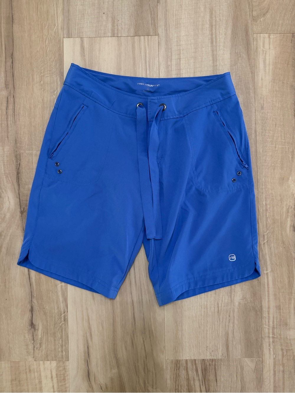 Free Country Electric Blue Men’s Swim Hybrids with Drawstring